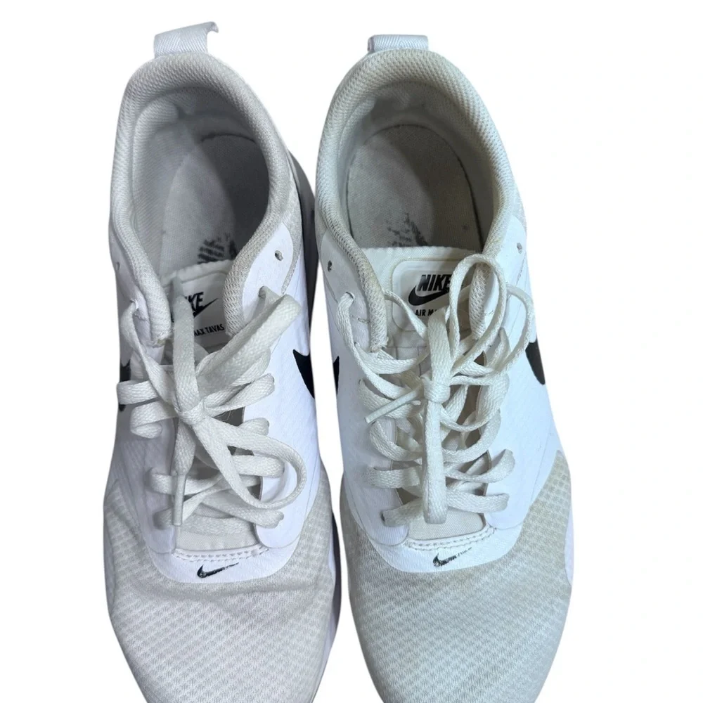 Nike Air Max White and Black Trainers